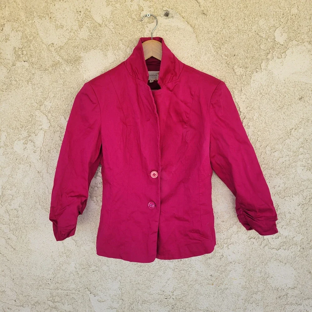 Cherish Women Pink Jacket with Lining Size S